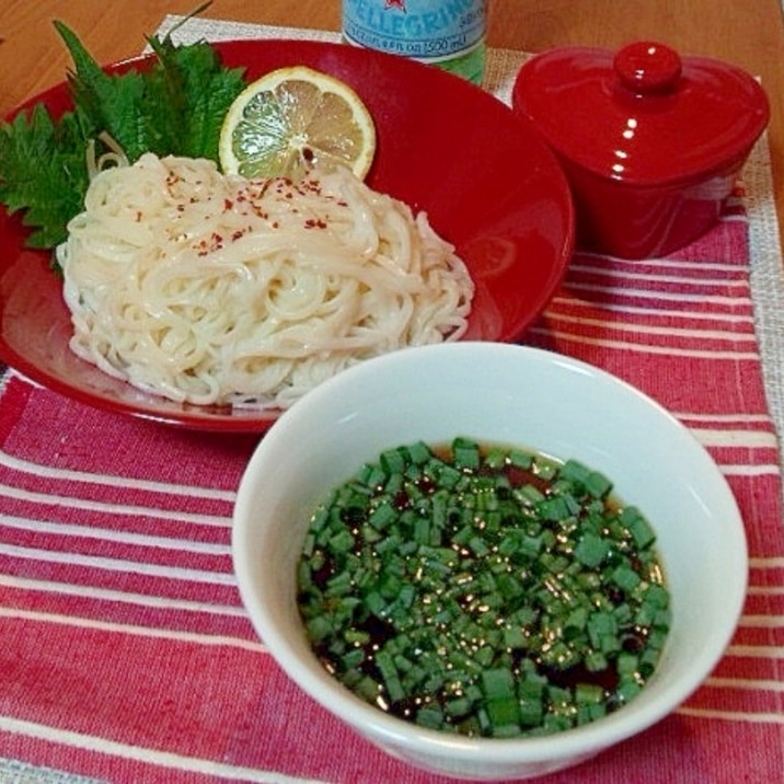 佐藤養助・稲庭うどん・スダチでさっぱりと☆